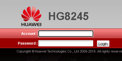 Cambiar clave ruter wifi HG8245