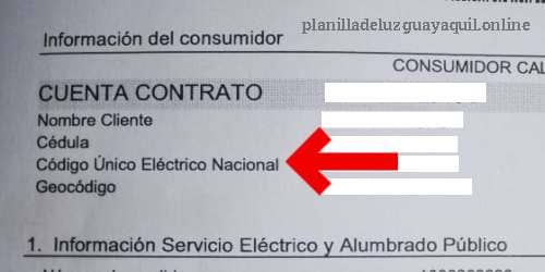 Consultar Planilla de Luz Guayaquil